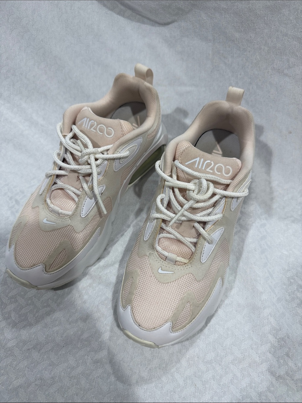Nike Women's Sneakers in Soft Pink and White
